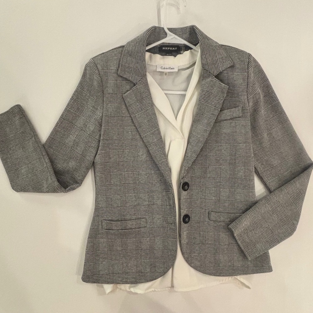 Repeat Cashmere Sweatshirt Blazer